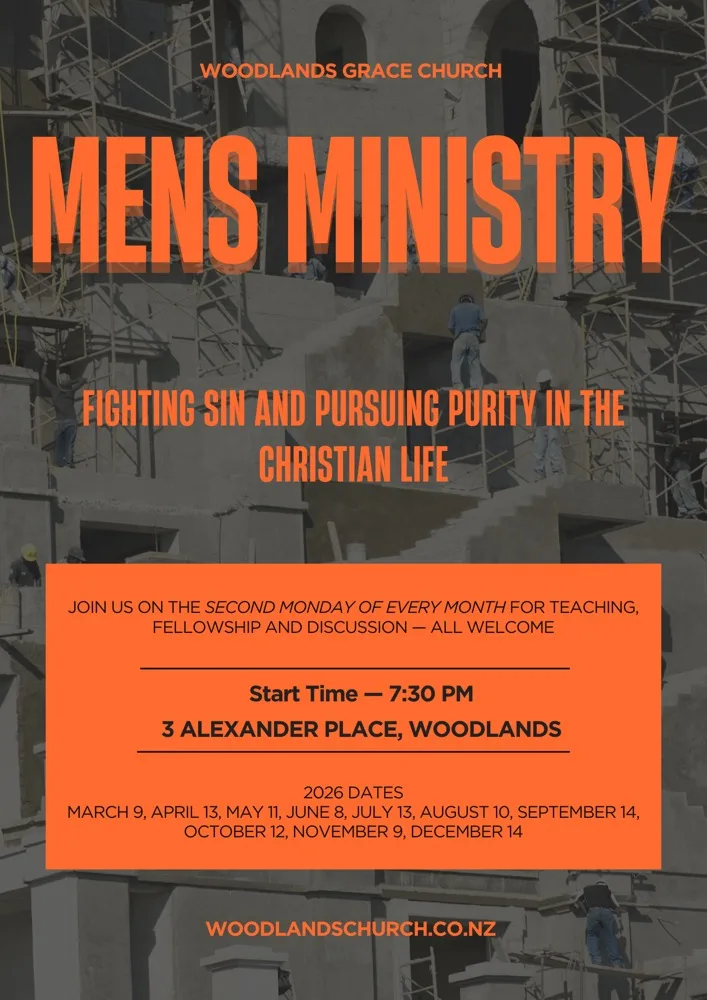 Woodlands Grace Church men's ministry